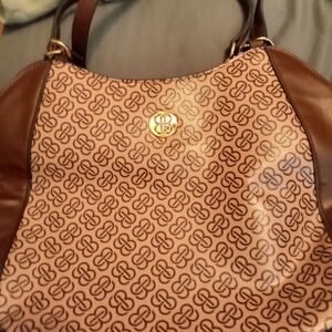 Brown Patterned Women's Bag